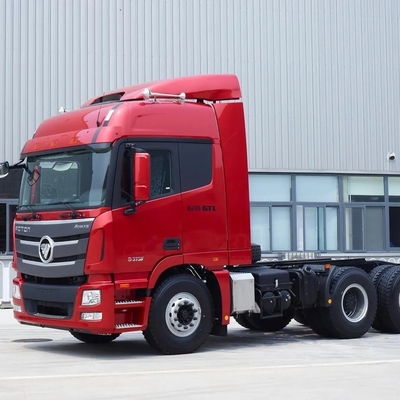 8.2トンの容量 340HP ウェイチャイエンジン 4X2 トラクタートラック 運転席の空気懸垂