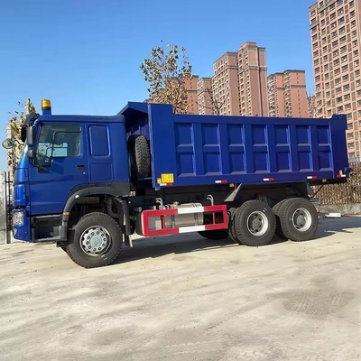 手動窓シノトラック HOWO 371HP 6*4 18cbm容量のダンプトラック