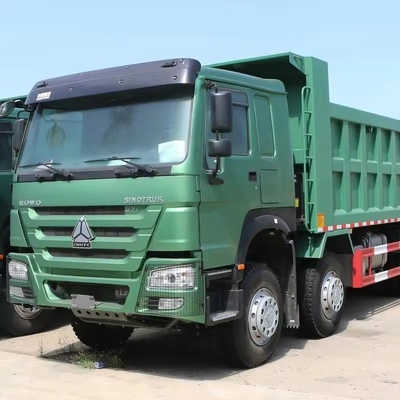 10.2トンの使用 HOWO 371HPダンプトラック 右駆動 8X2 ターパートラック 鉱山 30 トン