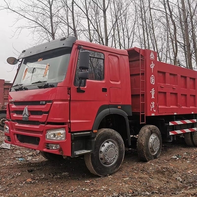 10.2トンの使用 HOWO 371HPダンプトラック 右駆動 8X2 ターパートラック 鉱山 30 トン