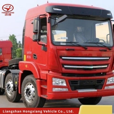 400HPのチューブレスタイヤ設計 6.4×4 トラクタートラック 8.2トンの負荷容量と燃料エンジン