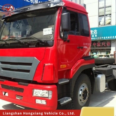 400HPのチューブレスタイヤ設計 6.4×4 トラクタートラック 8.2トンの負荷容量と燃料エンジン