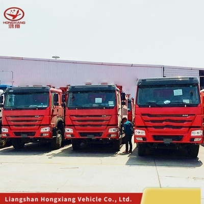 10 ホイラー 6*4 HOWO トラクターヘッド トラック 371HP 375HP 40 50 60 マニュアル窓付き100トン