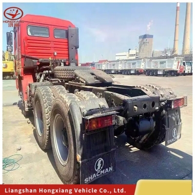 10 ホイラー 6*4 HOWO トラクターヘッド トラック 371HP 375HP 40 50 60 マニュアル窓付き100トン