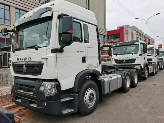 10 タイヤ 6*4 HOWO 371HP 375HP トラクタートラック 5001-10000 kg 総車両重量