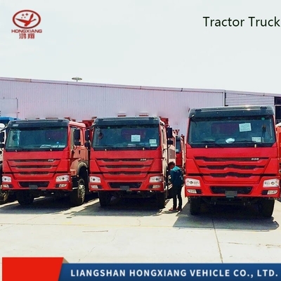 高馬力の力のある強力なモデルホハン トラクターヘッド 4X2 6X4 HOWO トラクタートラック