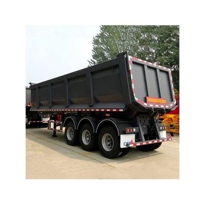 U-ターンバック 13t 4軸 重用側 アルミ 後ろ 30 50 60トン 水力半トラック Dndダンプトレーラー