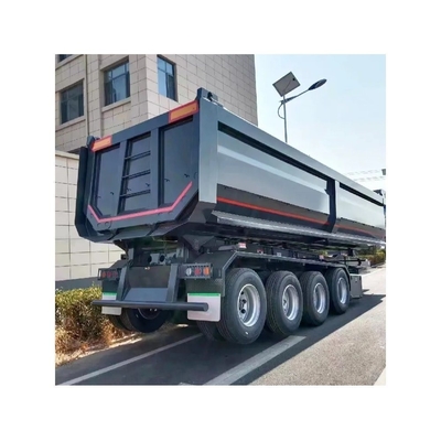 25cbm 32cbm U型 後ろ端 傾斜型 ダンパー ダンプ 半トラック トレーラー 重荷用