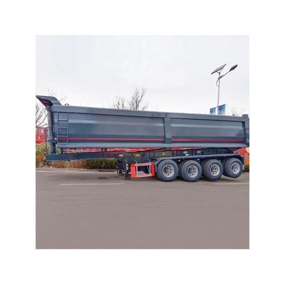 30 40 50 60 80 100t 10m 直角型重用水力 35 45cbm 後部ダンプ貨物輸送用半トラックトレーラー