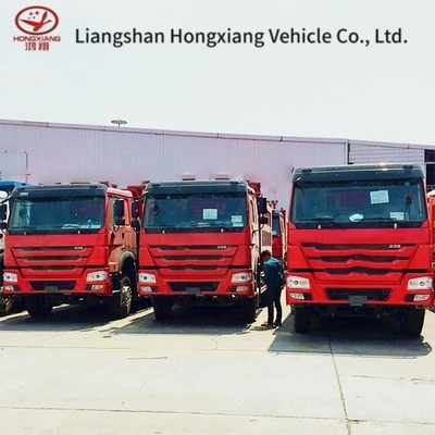 10 タイヤ 6X4 375HP 371 HOWO トラクター トラック 1年後のサービスと座席 ≤5