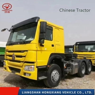 シノトルク HOWO T7h 6*4 10 ホイラー CNG トラクターヘッド トラック 馬力 &gt;450hp カスタマイズ