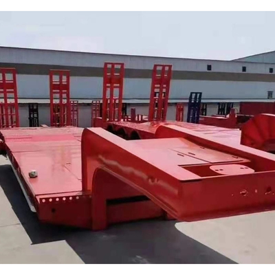 保証 40FT スケルトン 低平床セミトレーラー ABS アンチロックブレーキシステム