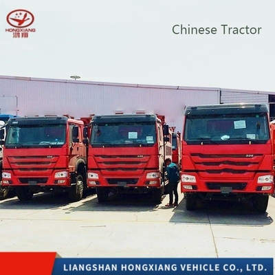 手動ウィンドウ Sinotruk HOWO 6X4 トラクター トラック