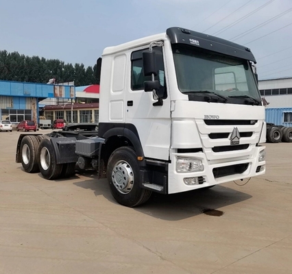 使用済み HOWO 6X4 371HP 375 トラック トラクターヘッド 8.2トンの負荷容量と性能