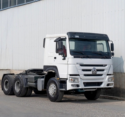 使用済み HOWO 6X4 371HP 375 トラック トラクターヘッド 8.2トンの負荷容量と性能