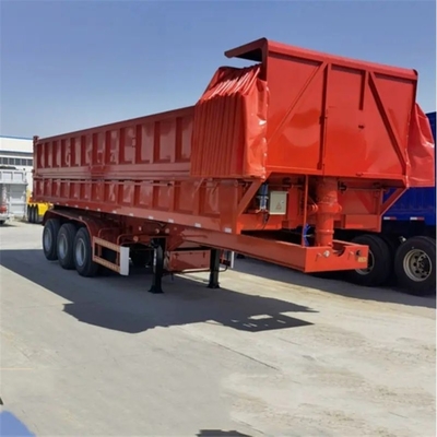 メインビーム 500mm 高さ Q345b 50T 60T 80T のリッピングトレーラー