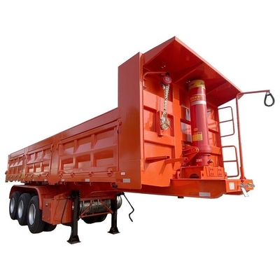 メインビーム 500mm 高さ Q345b 50T 60T 80T のリッピングトレーラー