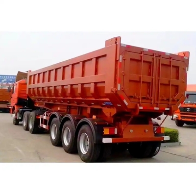 メインビーム 500mm 高さ Q345b 50T 60T 80T のリッピングトレーラー