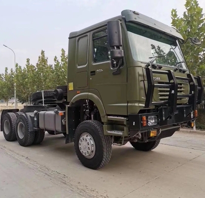 安価 トラクター トラック HOWO A7 販売 Sinotruk HOWO 手動窓付きトレーラー トラック