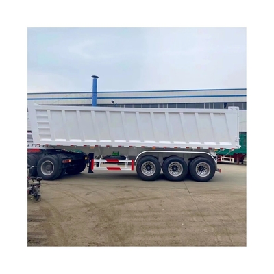 オーダーメイド U型ダンプティッパートレーラー 50tons 3 アクセルダンプトレーラー ABSアンチロックブレーキシステム