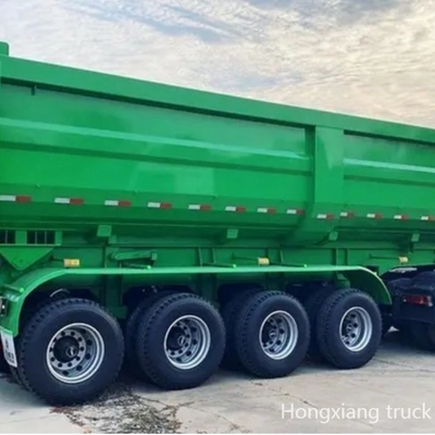 機能 輸送 散装セメント 粉引 トラクター 後ろのダンプ ターパー トラック 9300*2500*3800mm