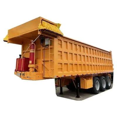 EHL9400ZHX 3軸 10 FT 60 トンの後部ダンプトレーラー 1 年間の販売後サービス
