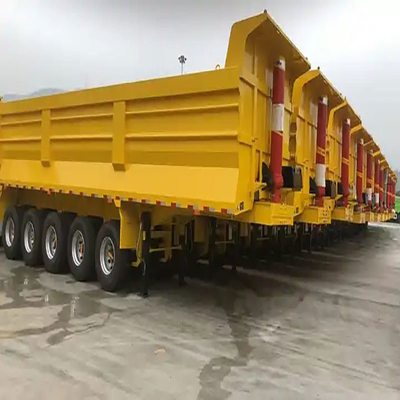水力 穀物 ダンピング 後ろ端 ダンピング ターパー 半貨車 トラック用トレーラー 格安