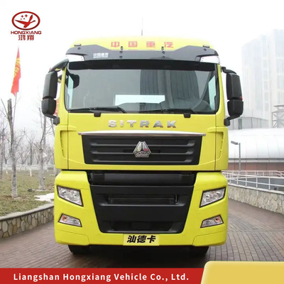 Sinotruk Sitrak 重荷トラック 運転席とエアサスペンション