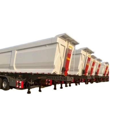 4軸 30t 50t U形 ダンプトラック 半トレーラー トレーダー 2240mm 安価で耐久性