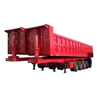 鉄製重用3軸ローボーイトレーラー 60 80 100トンのローベッドローベッドトラック セミトレーラー