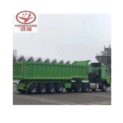 25cbm 32cbm U形の端の後ろのティッパーダンパーダンプ