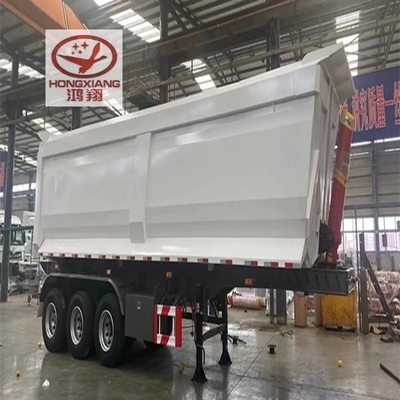 パーソナライズ可能な13500X3000X1550mm U型末尾の裏側傾斜ダンパー 重量鉱山用