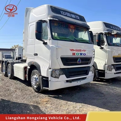 1年 販売後サービス CNG 6X4 トラクター HOWO T7 Euro 5 トラクターの頭部と座席 ≤5
