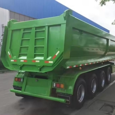 25cbm 32cbm 8トンのトレーラーエンド 後部ダンパー 半トラック 13500X3000X1550mmサイズ