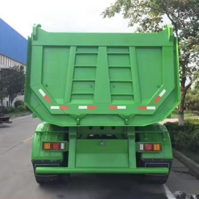 25cbm 32cbm 8トンのトレーラーエンド 後部ダンパー 半トラック 13500X3000X1550mmサイズ