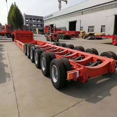 自動ダンピング 3軸 60トンの80トンのローボーイ・ローダー ローベッド ローベッド 3軸 トラック 半トレーラー