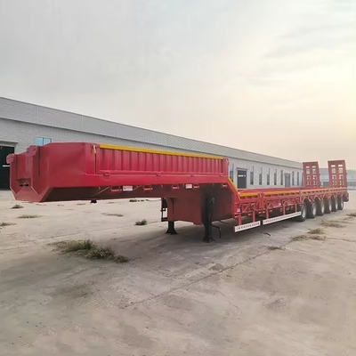 50 Tbelow 負荷 7 ブリッジ トラクター トラック フラットベッド 低床 半トレーラー 13t 軸