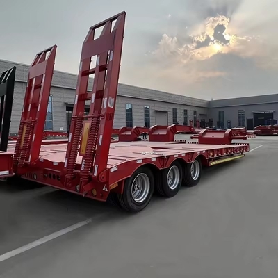 重荷 80 100 120 150 トン ローダー セミトレーラー 7 軸 8 軸 ローボーイ セミトレーラー