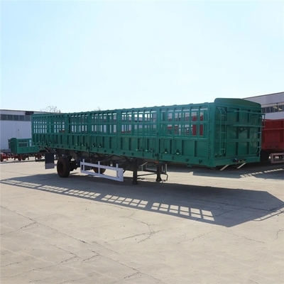 バンタイプ3 軸40FT 12m 12.5m 40ton 50ton 家畜フェンス 貨物 半面壁トラックトレーラー