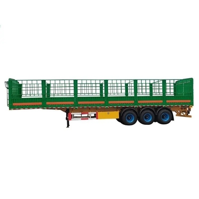 自動ダンピング 40FT 12m 12.5m 40ton フェンス 貨物 半トラック トレーラー 3 軸 側壁