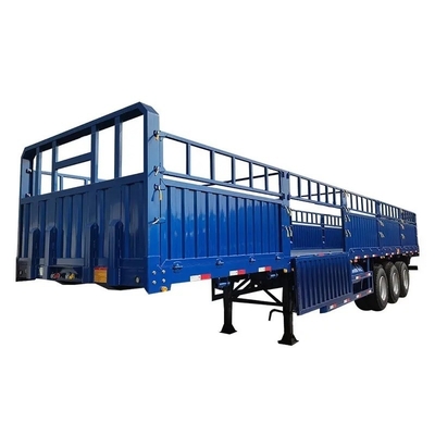 自動ダンピング 40FT 12m 12.5m 40ton フェンス 貨物 半トラック トレーラー 3 軸 側壁