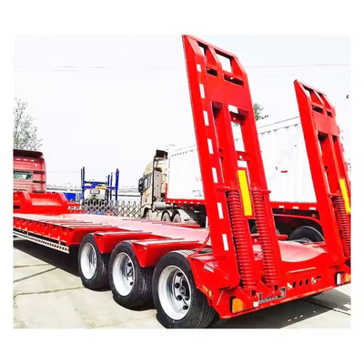 50トン 20FT 40FT 50FT 53フィート コンテナ シャーシ フラットベッド 半トレーラー 1820mm トレーダー