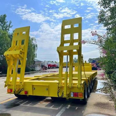 40FT 60FT 半トレーラー ロンググースネックと3列6軸 最新バージョン