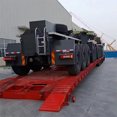 耐久性13t軸低重力床トレーラー 重荷輸送用