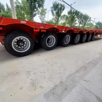 耐久性13t軸低重力床トレーラー 重荷輸送用