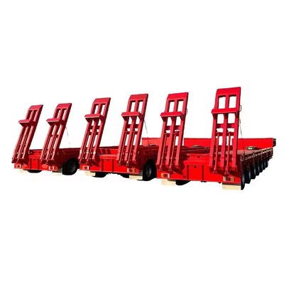 マック・フェルソン 懸垂 80t コンテナ シャーシ 荷乗機 重荷用ローボーイ トレーラー