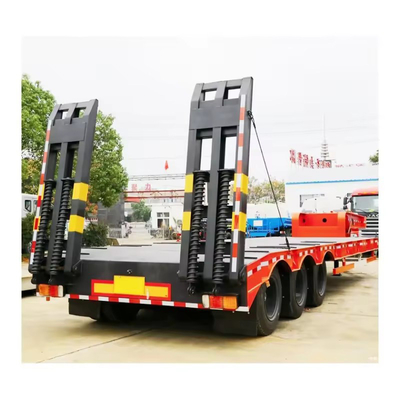 3軸 60tローボーイ トレーラー トレーダー 2240mm 着陸脚 半トレーラー輸送のためのマニュアル