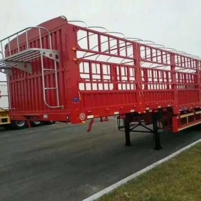 3軸のフェンスセミトレーラー オーダーメイドオプションと812.16 タイヤ番号