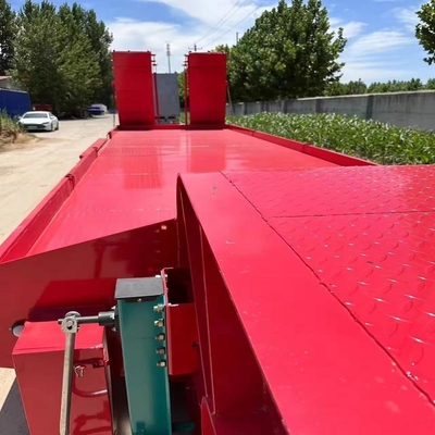 80トンの取り外せるガチョウ首 ローローダー ローボーイ 半トレーラー 重荷級