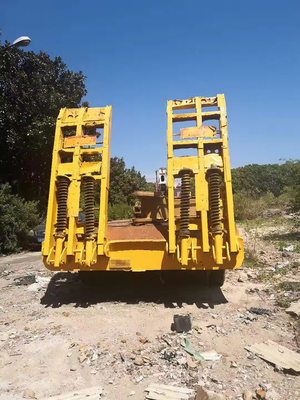 5 軸 60tons 80tons キャリア フラットベッドセミトレーラー 40FT フラットベッドトレーラー 世界市場